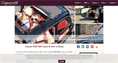 Desktop Screenshot of 500vintagetour.com